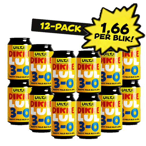 Dikke Lul 3-0 12-pack - spotgoedkoop