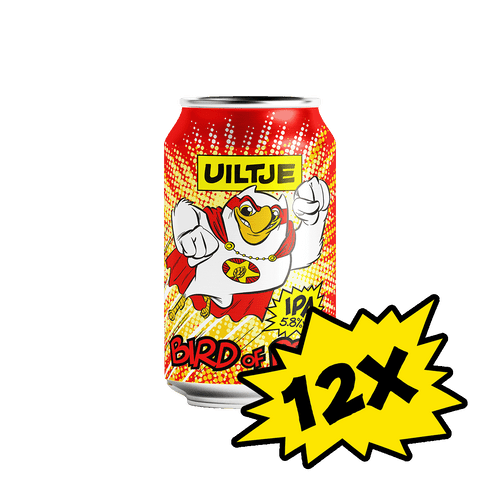 12x Uiltje BOP blik 33cl - Multipack