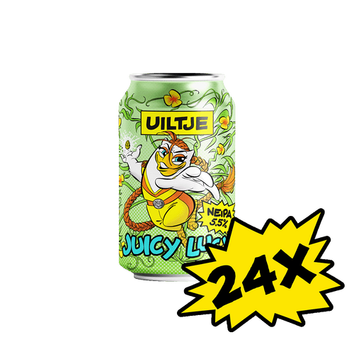 24x Uiltje Juicy Lucy blik 33cl - Multipack
