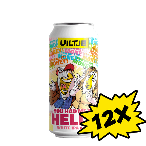 12x Uiltje You Had Me At Hello blik 44cl - multipack
