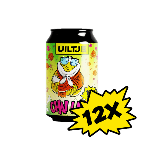 12x Uiltje Chai Lama Tripel blik 33cl- Multipack