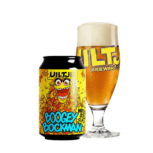 Uiltje Boogey Bockman blik 33cl met Uiltje glas