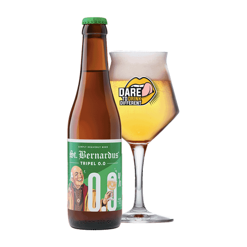 St.Bernardus Tripel 0.0 fles 33cl DtDD Glas