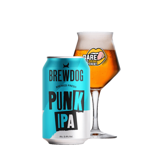 BrewDog Punk IPA blik 33cl. Het Punk IPA bier van BrewDog met 5.4% alcohol