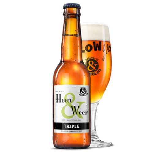 De Molen Heen & Weer fles 33cl. Is het krachtig blond & tripel bier van De Molen met 9.0% alcohol