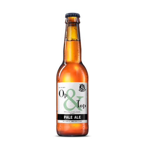 De Molen Op & Top fles 33cl. Is het Pale Ale bier bier van De Molen met 4.5% alcohol