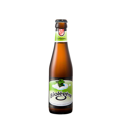 Dupont Biolegere fles 25cl. Is het verfrissende licht blond bier van Dupont met 3.5% alcohol