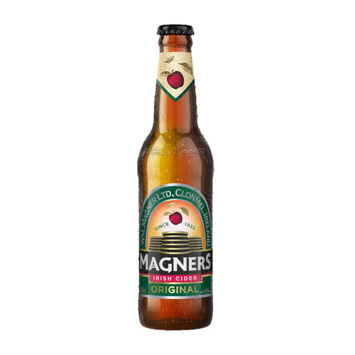 Magners Cider fles 33cl. is het cider van Magners met 4.5% alcohol