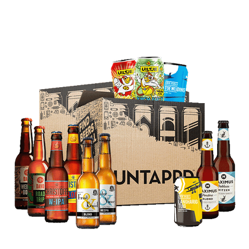 Nederlands craft bierpakket. Een bierpakket volledig gevuld met Nederlandse craft bieren.