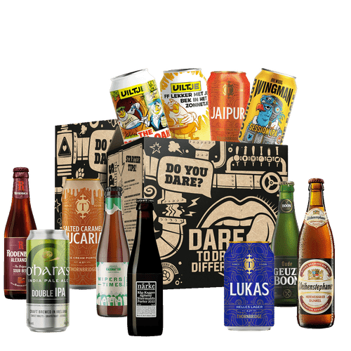 World Craft bierpakket. Een bierpakket volledig gevuld met wereldwijde craft bieren