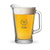 gepersonaliseerde Bier karaf gevuld met bier