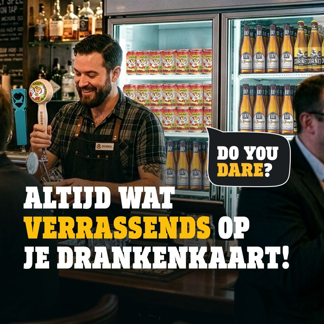 Dare to Drink Different voor Horeca