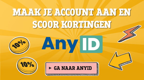 Account aanmaken voor AnyID