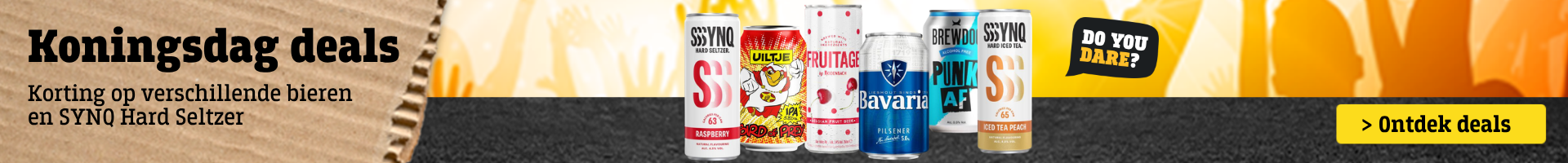 Koningsdag Deal banner