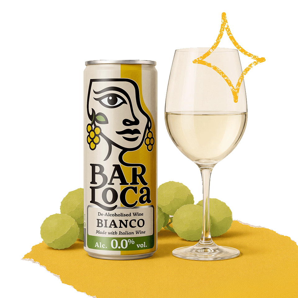 BarLoca 0.0% Wine Bianco blik 25cl