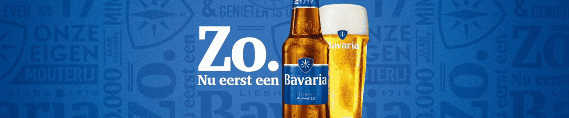 Zo. Nu eerst een Bavaria!