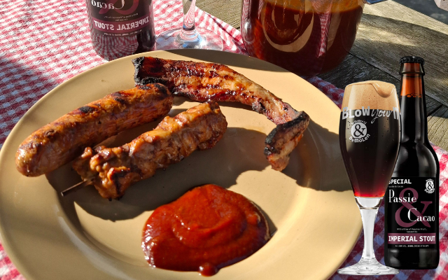 BBQ vlees met biersaus