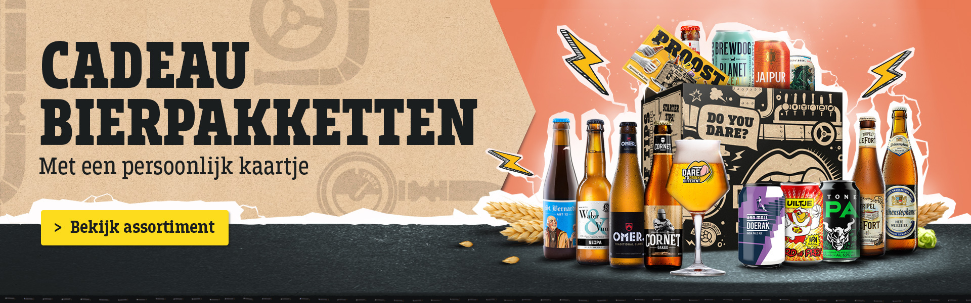 Cadeau bierpakketten