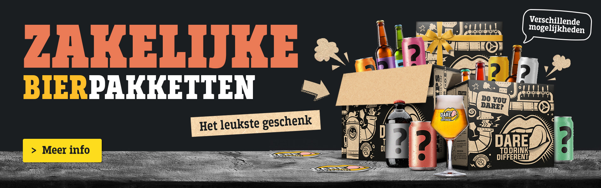 Zakelijke bierpakketten, het leukste geschenk voor een zakelijk cadeau