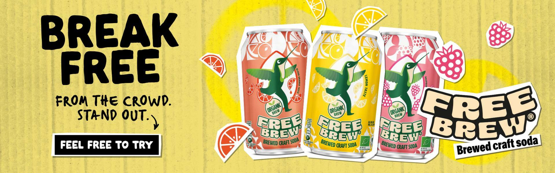 Freebrew - Break Free - Probeer ze allemaal!