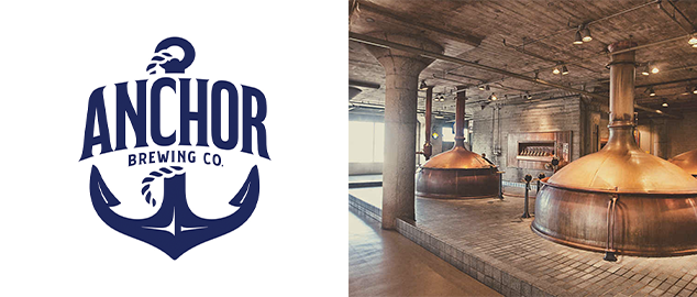 Anchor Brewing Company brouwerij en logo