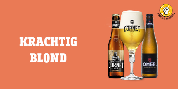 Krachtig blond bier