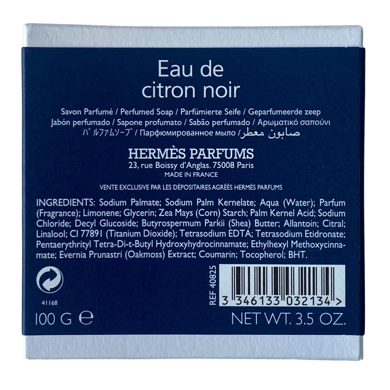 Eau De Narcisse Bleu / Hermes Soap 3.5 oz (100 ml) (U)