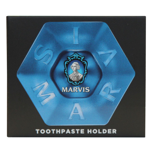 Marvis Blue Toothpaste Holder for Aquatic Mint Toothpaste