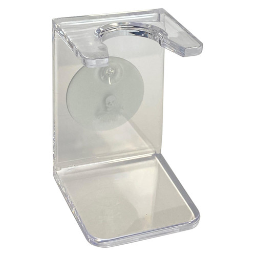 The Bluebeards Revenge Clear Acrylic Shaving Brush Drip Stand