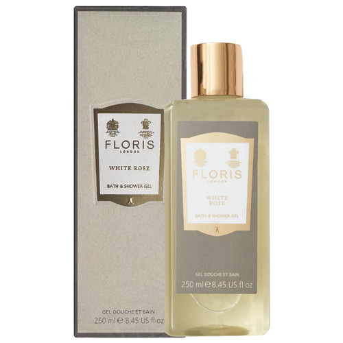 Floris White Rose Bath & Shower Gel 250ml