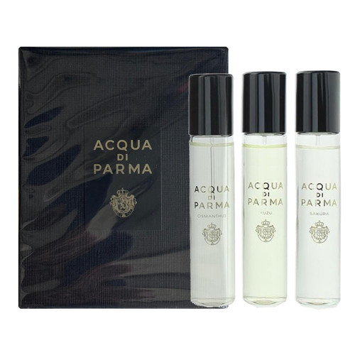 Acqua di Parma Signatures of the Sun Discovery (3 x 12ml) Set - Osmanthus, Sakura & Yuzu