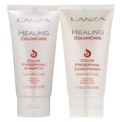 L'Anza Healing ColorCare Shampoo & Conditioner Travel Set