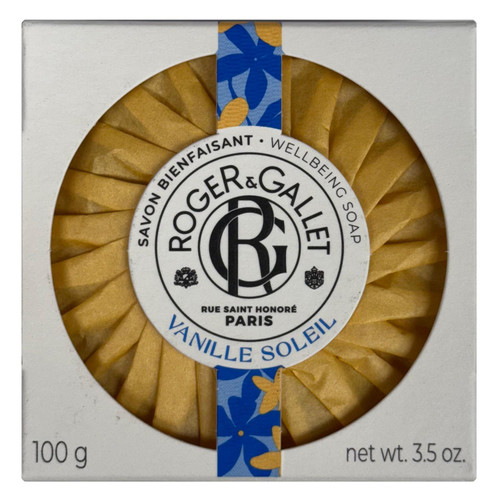 Roger & Gallet Vanille Soleil Perfumed Soap 100g