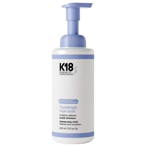 K18 TripleBright Oxidation Defense Purple Shampoo 443ml