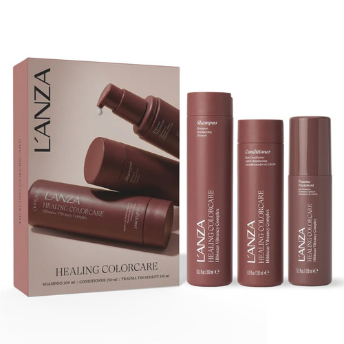 L'Anza Healing ColorCare Set - Shampoo, Conditioner + FREE Trauma Treatment
