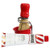 Omega Red Shaving Bowl, Brush + Drip Stand + Proraso Red Shaving Cream 150ml
