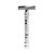 Parker 24C Open Comb Chrome Safety Razor