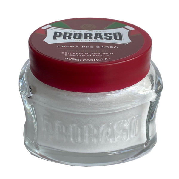 Proraso Pre-Shave Cream Sandalwood Oil and Shea Butter 100ml