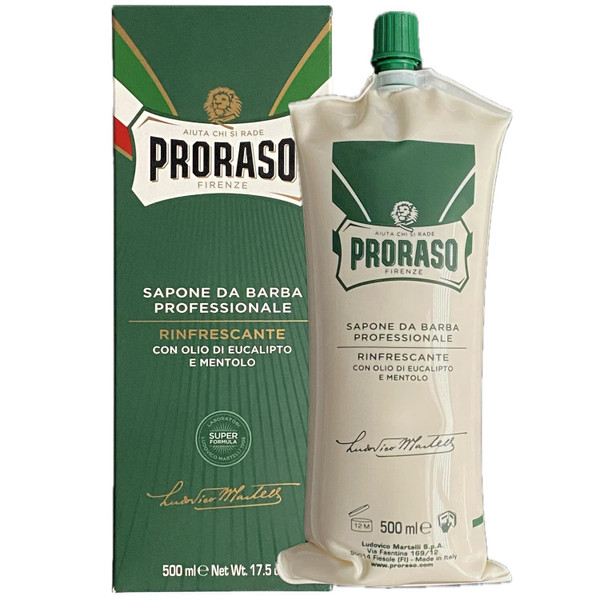 Proraso Eucalyptus oil and Menthol Shaving Cream 500ml