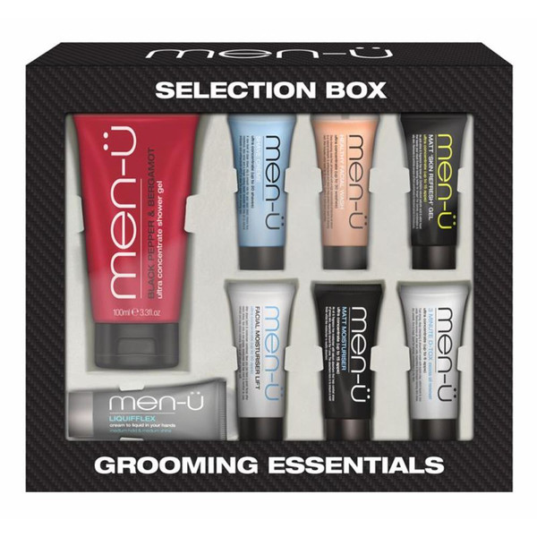 men-u 8 piece Selection Box Grooming Essentials