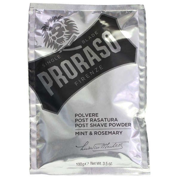 Proraso Post Shave Powder [Mint & Rosemary] 100g