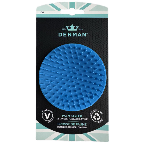 Denman D6 Blue Massage & Shampoo Brush