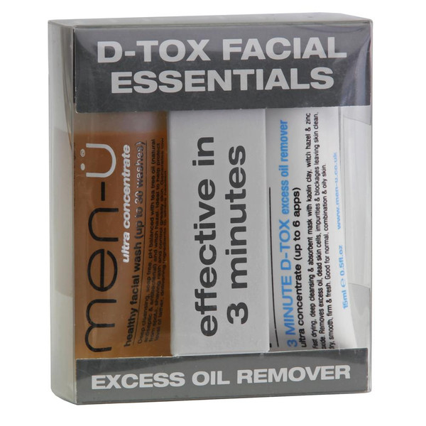 men-u D-Tox Facial Essentials