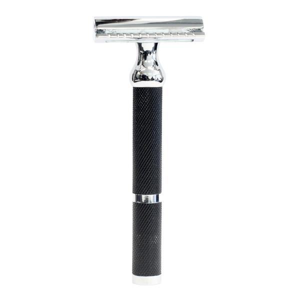 Parker 71R Black Texture Handle Safety Razor