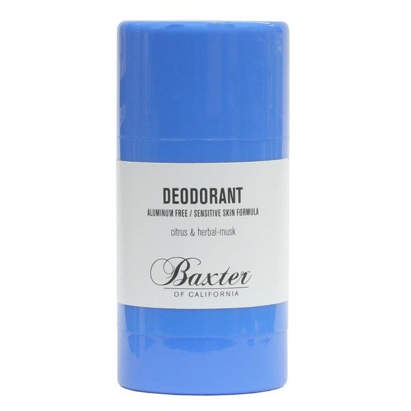 Baxter of California Aluminium & Alcohol Free Deodorant 34g Citrus & Herbal-musk