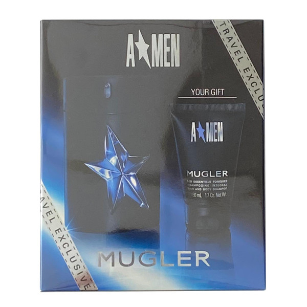 Thierry Mugler Amen Gift Set - Eau de Toilette 100ml Spray + Shower Gel 50ml