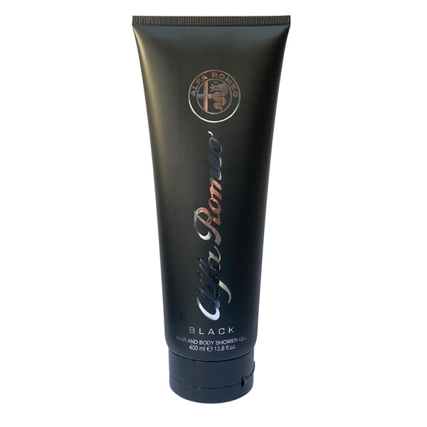 Alfa Romeo Black Hair And Body Shower Gel 400ml