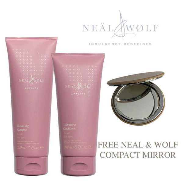 Neal & Wolf Amplify Volumising Shampoo, Conditioner