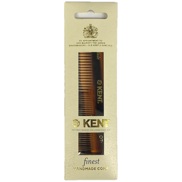 Kent Comb - Handmade 112m Pocket Comb for Coarse / Fine hair
