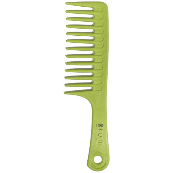 Kumi Wheat Detangling Comb Green